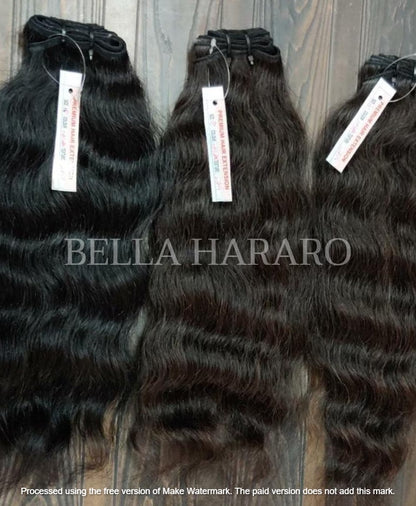 3 Bundle Deal Single Drawn Raw Curly Hair In Natural Color( Pack Of 3 Bundle)